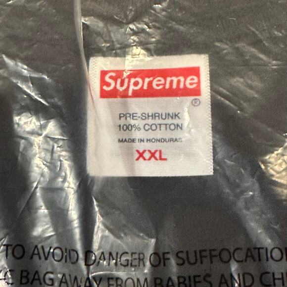 Supreme F Money Tee - Black - XXL - Brand New - Picture 5 of 6
